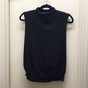 Mock Turtleneck Tank Sweater. SO CUTE
